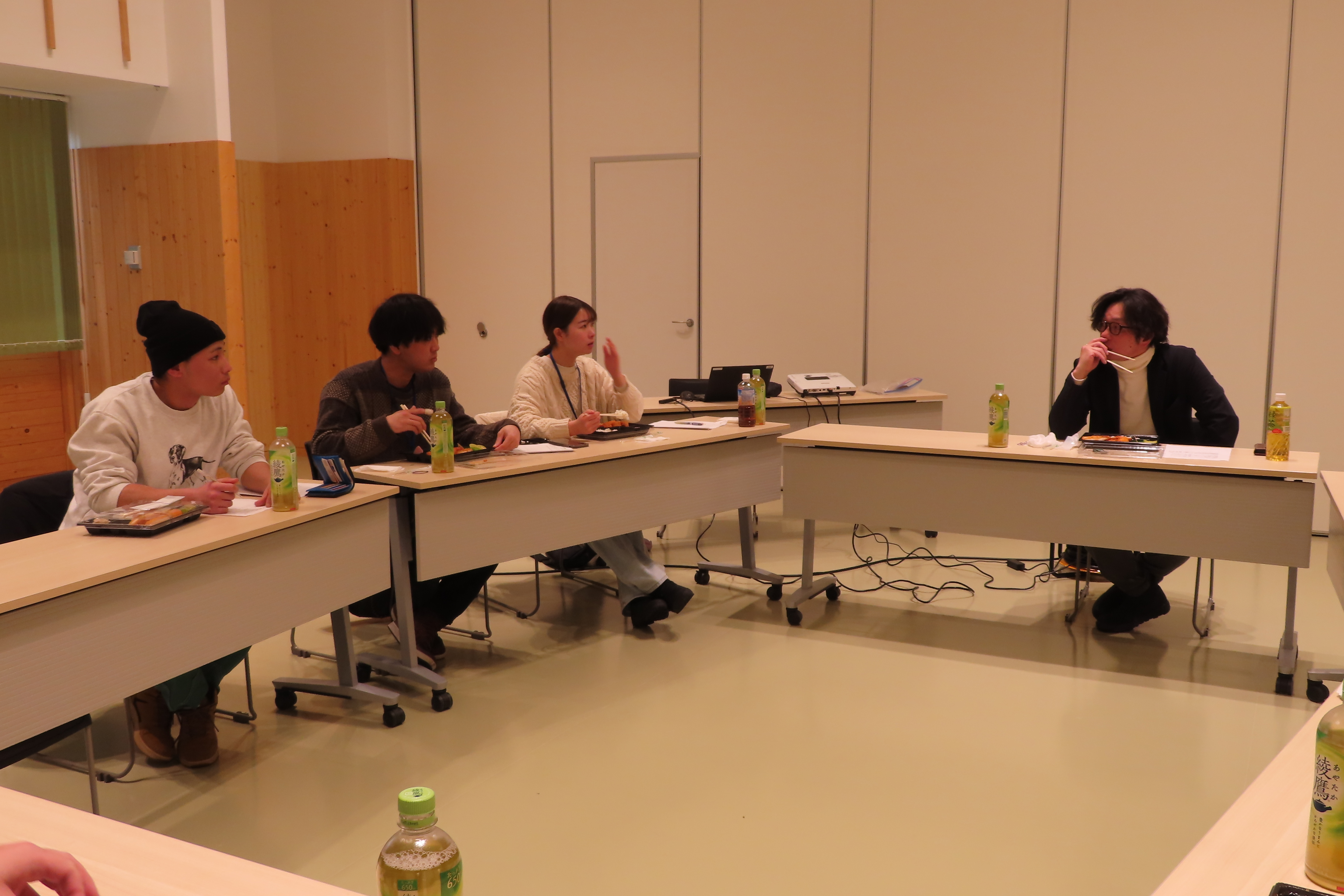 南部会場の交流会風景