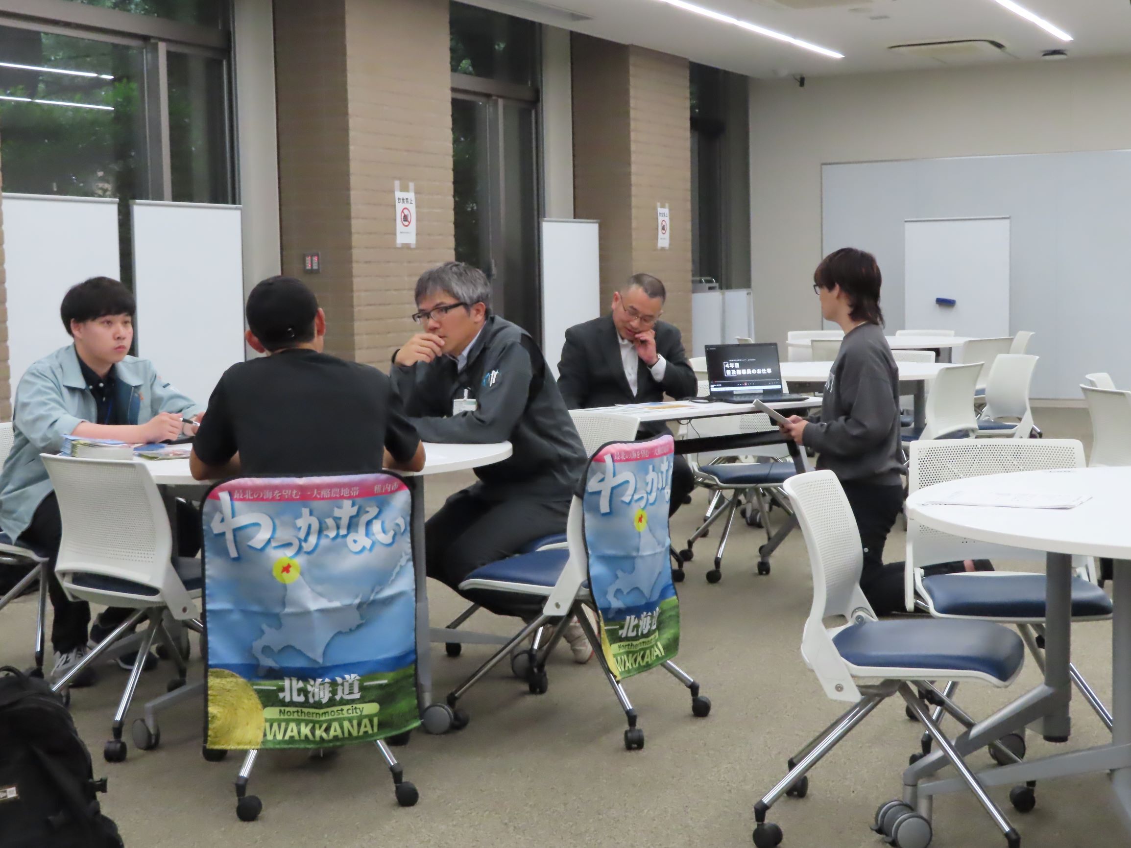 個別相談会の様子